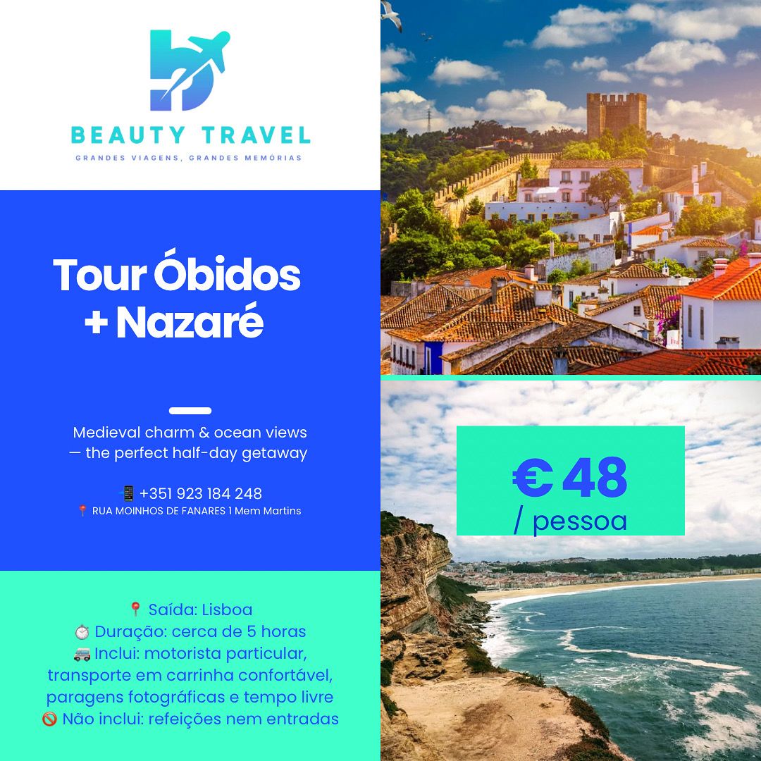 Tour Óbidos e Nazaré